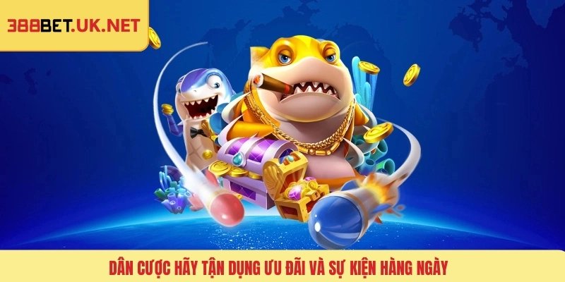 Dân cược hãy tận dụng ưu đãi và sự kiện hàng ngày