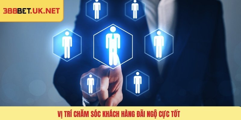 Vị trí chăm sóc khách hàng đãi ngộ cực tốt